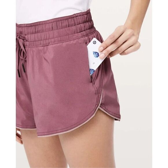 Lululemon Choose A Side Short 3"Misty Merlot Copper Coil size 6 - Picture 13 of 13